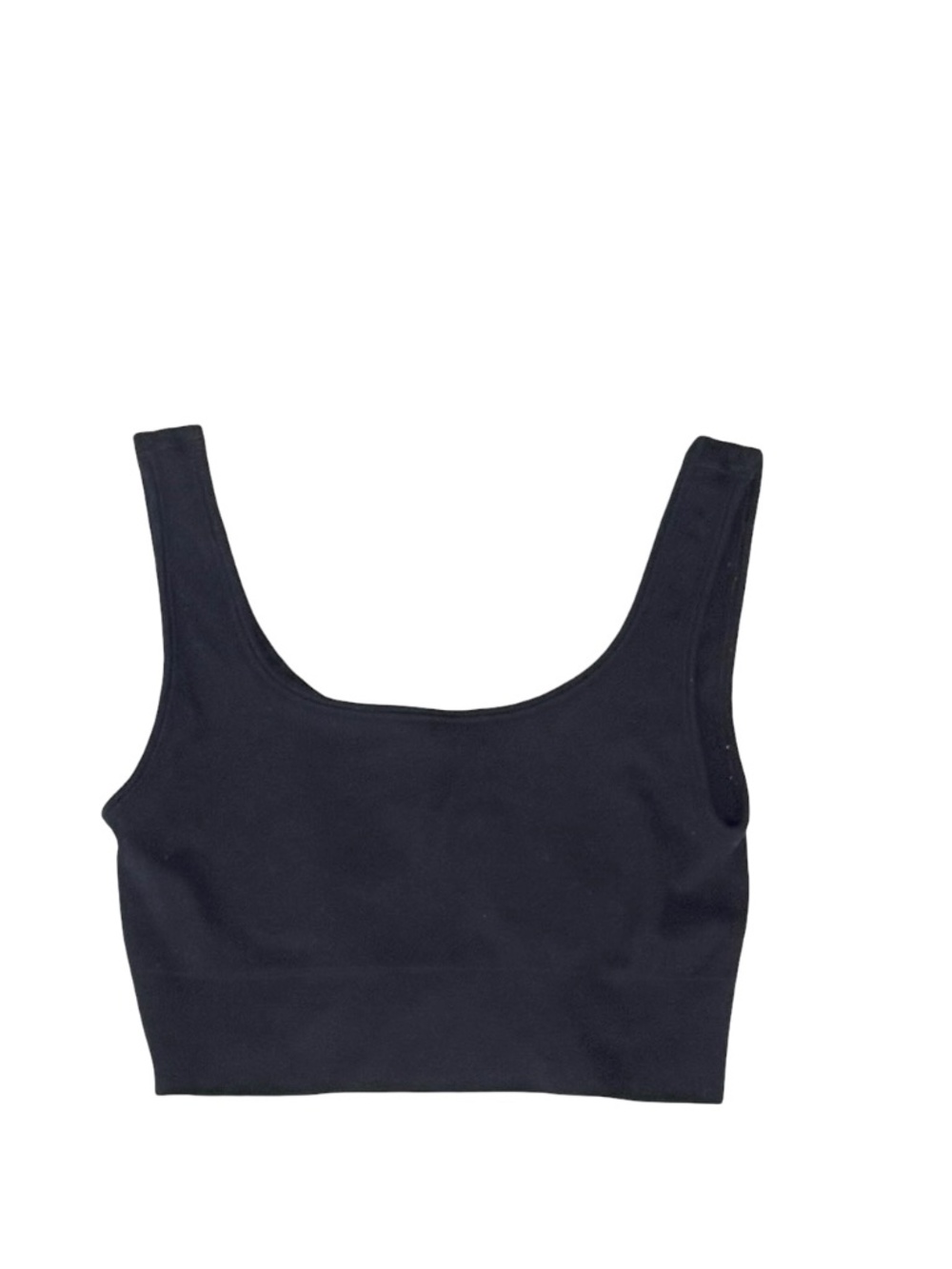 Aritzia Babaton Scoop Neck Bra Top - Black - Small
